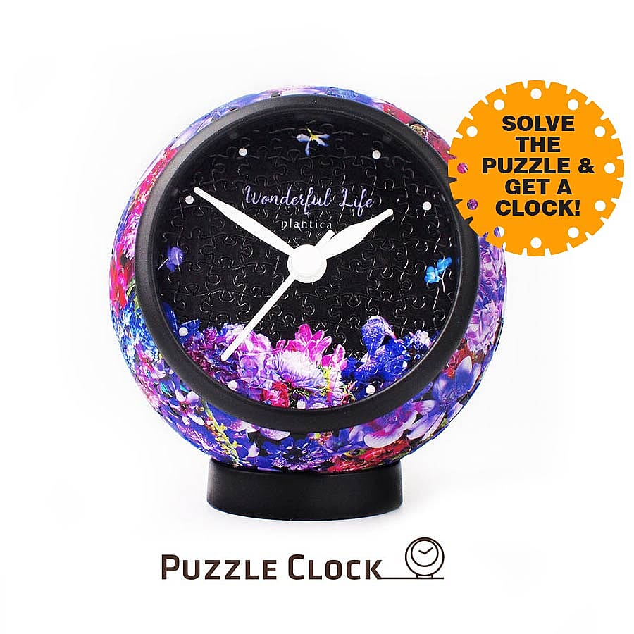 Pintoo Love Promise 3D Puzzle Clock with 145 Puzzle Pieces (Size 10x10x10.5cm)