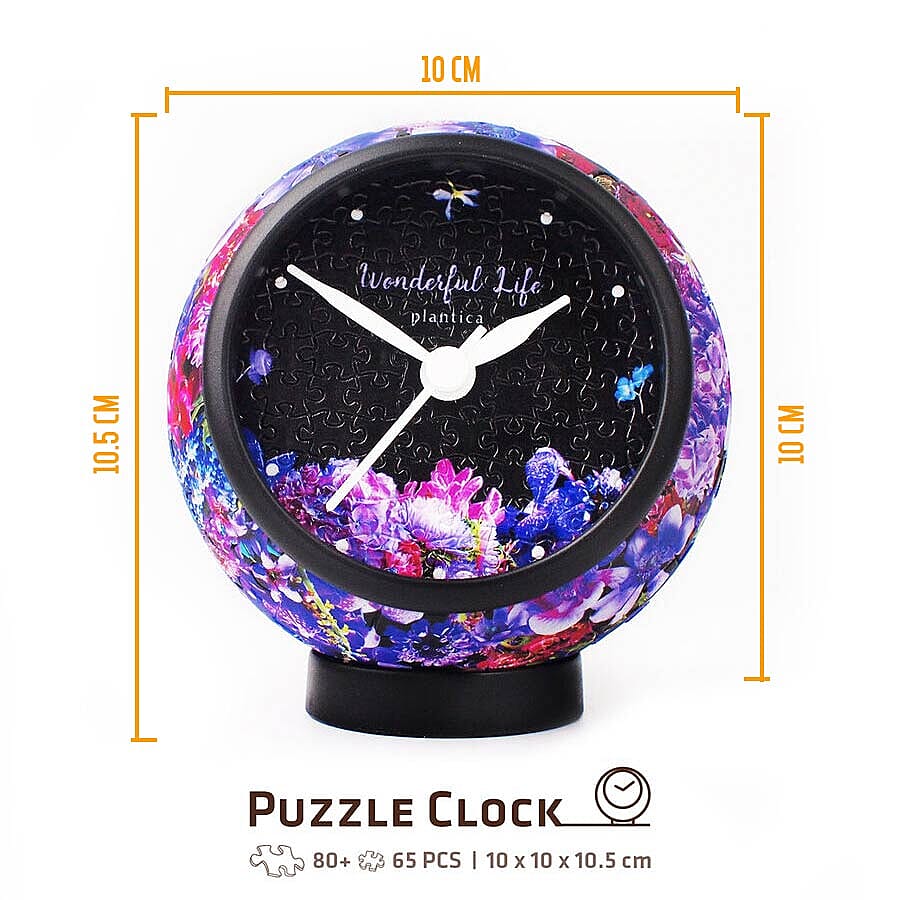Pintoo Love Promise 3D Puzzle Clock with 145 Puzzle Pieces (Size 10x10x10.5cm)