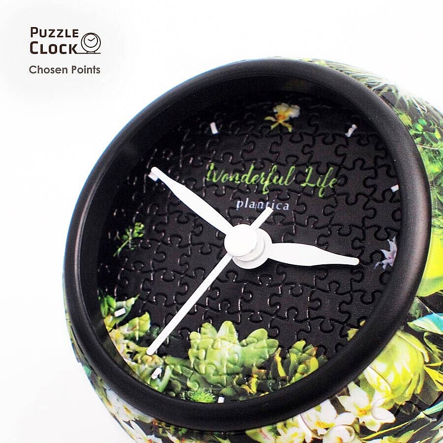 Pintoo Elegant Notation 3D Puzzle Clock with 145 Puzzle Pieces (Size 10x10x10.5cm)