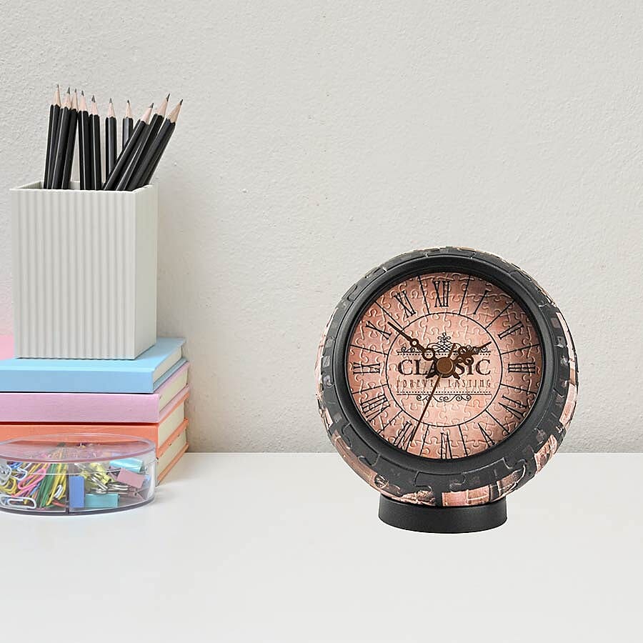 Pintoo Forever Lasting 3D Puzzle Clock with 145 Puzzle Pieces (Size 10x10x10.5cm)