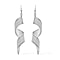 Diamond Cut Designer Sterling Silver Hook Earrings