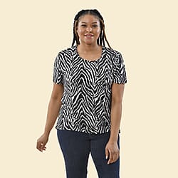 Tamsy Shirt - Black & White