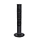 20W Power Saving 3 Section Tower Fan with 3 Wind Mode and Remote Control (Height 98cm) - Black (Costs Less Than 1p Per Hour in Energy)