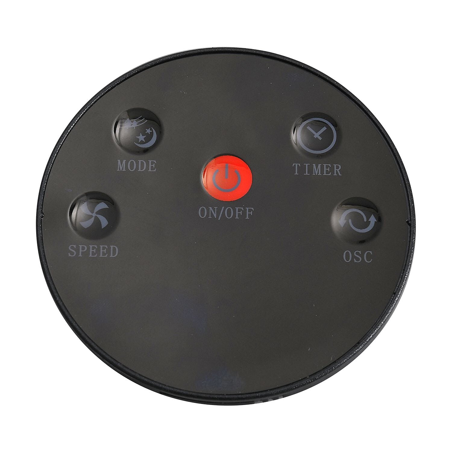 3 Way Multi Directional 20W Power Saving Tower Fan with 3 Wind Mode and Remote Control (Height 98cm) - Black (Costs Less Than 1p Per Hour in Energy)