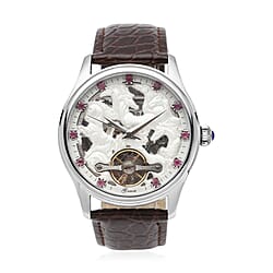 Watch Pure White Stainless Steel Mix Metal