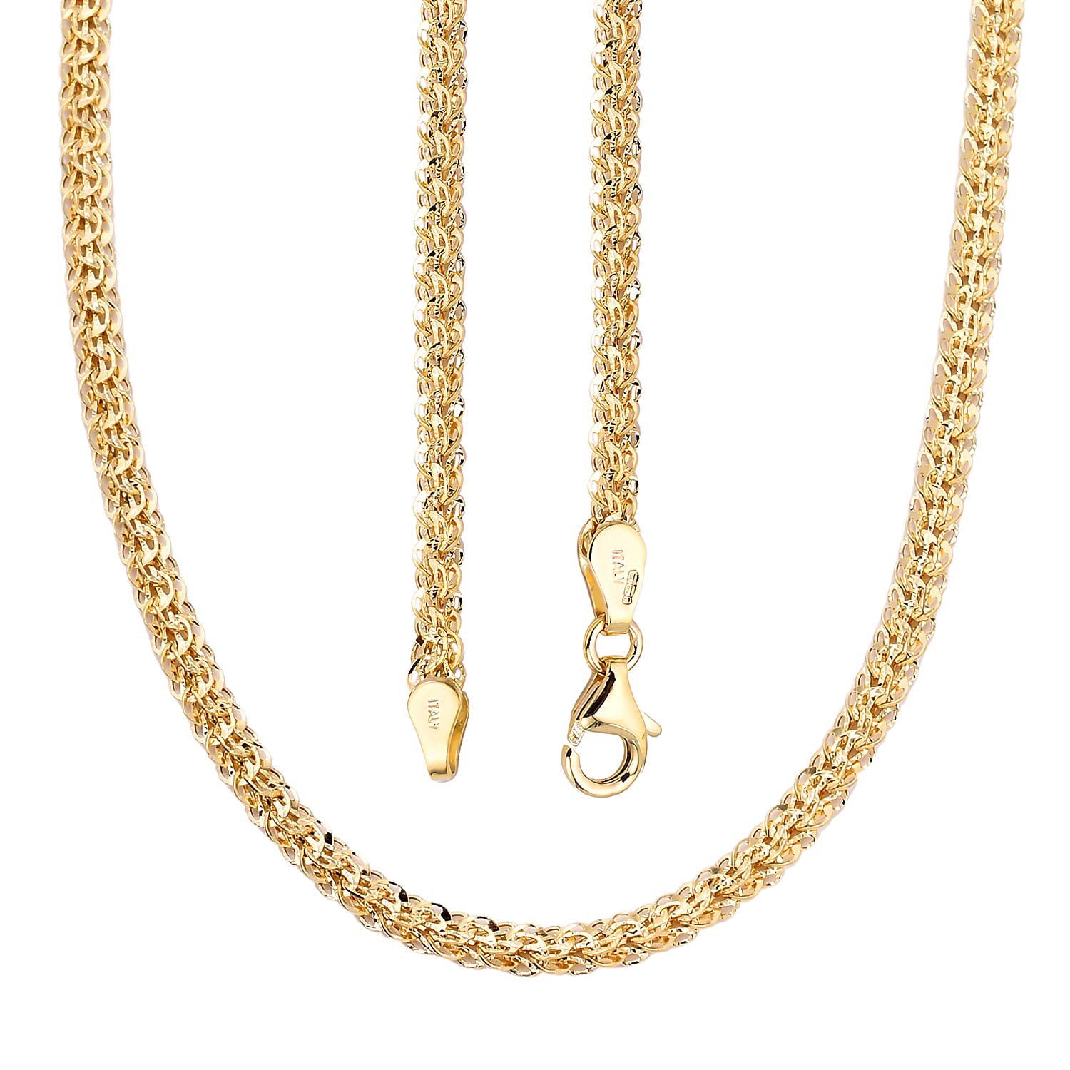 Maestro Collection- PHOENIX 9K Yellow Gold Necklace (Size - 20) with Lobster Clasp, Gold Wt. 7.31 Gms