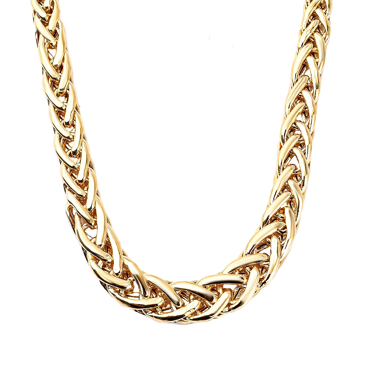Maestro Collection 9K Yellow Gold Spiga Necklace (Size - 20) With Lobster Clasp, Gold Wt. 6.60 Gms