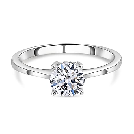 Luxuriant Diamond - 14K White Gold IGI Certified (F-G-SI )Lab Grown Diamond Solitaire Ring 1.00 Ct.
