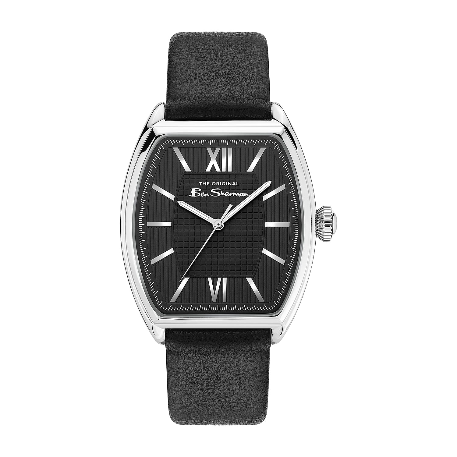 Ben Sherman Black Dial 3 ATM Water Resistant Watch with Black Colour Strap