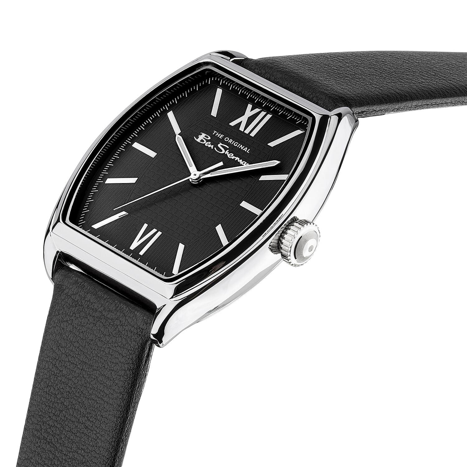 Ben Sherman Black Dial 3 ATM Water Resistant Watch with Black Colour Strap