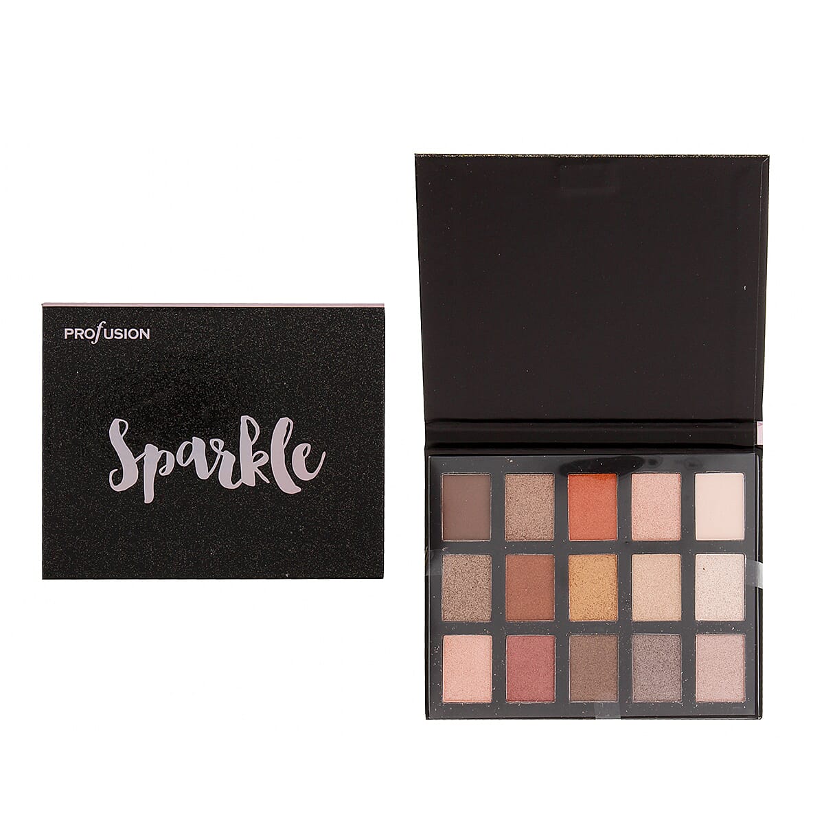 Profusion: Eyeshadow Palette - Sparkle & Liquid Lipsticks x 5 (With Pink Bag)
