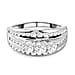 1.47 Ct Moissanite Ring in Sterling Silver
