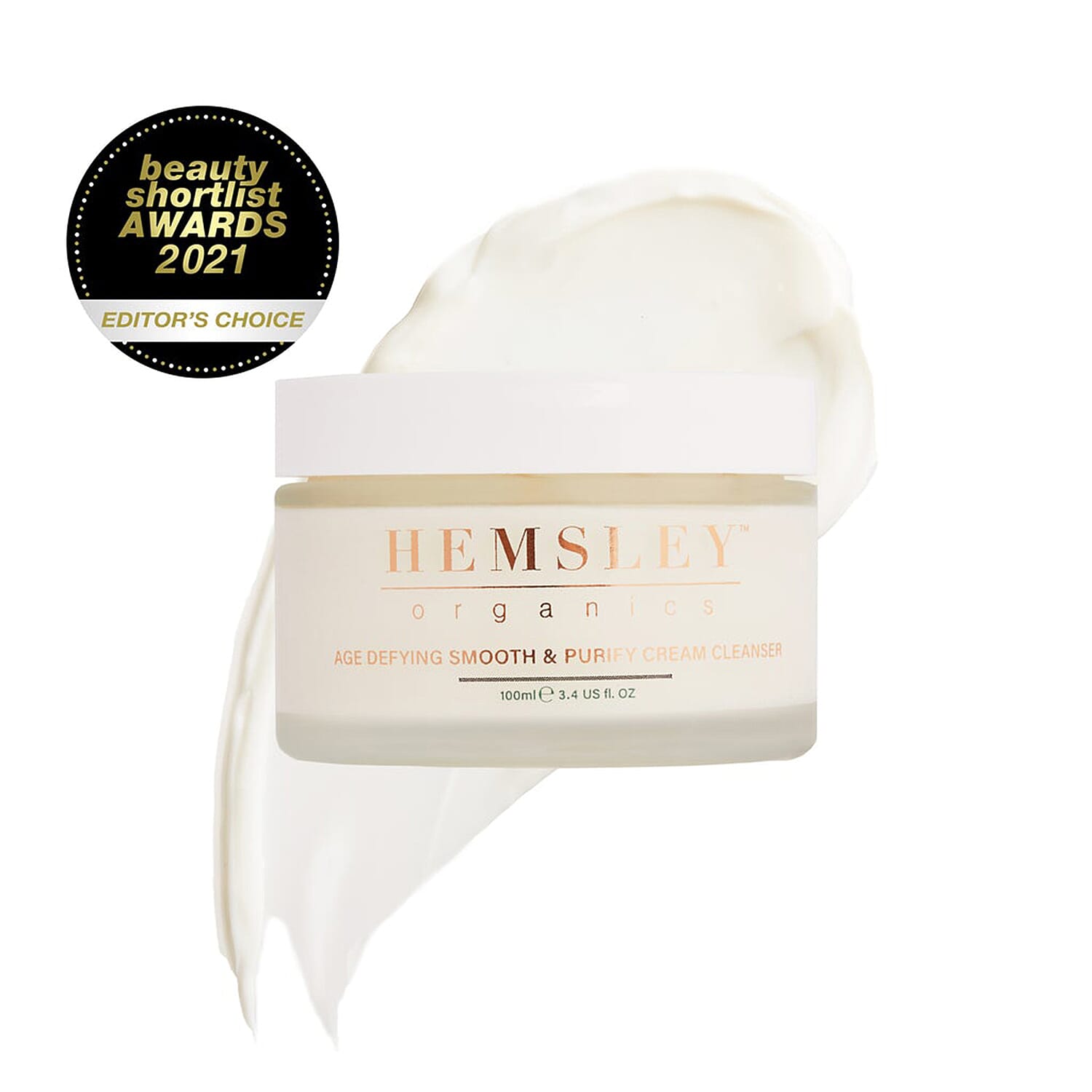 Hemsley Organics- Age Defying Smooth & Purify Cream Cleanser - 100ml