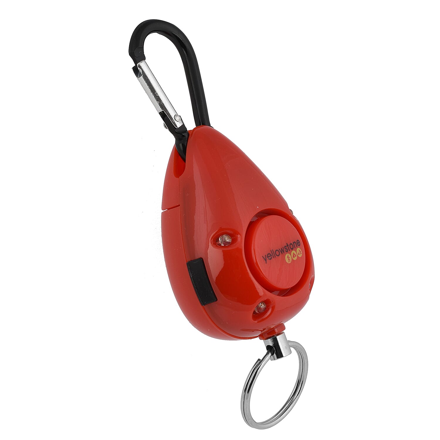 YellowStone Personal Alarm - Red (Size 12x4 cm) with Battery Included