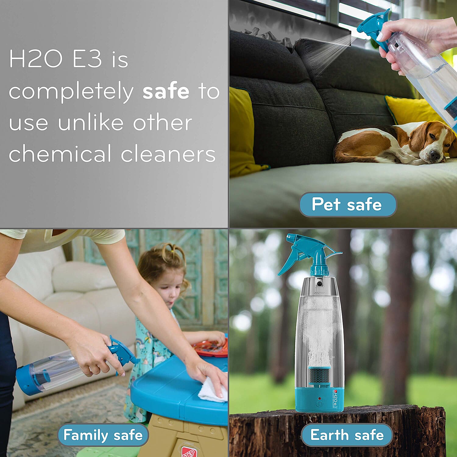 H20 e3 eActivator Cleaning System with Free Prep and Protect Solution worth 24.99