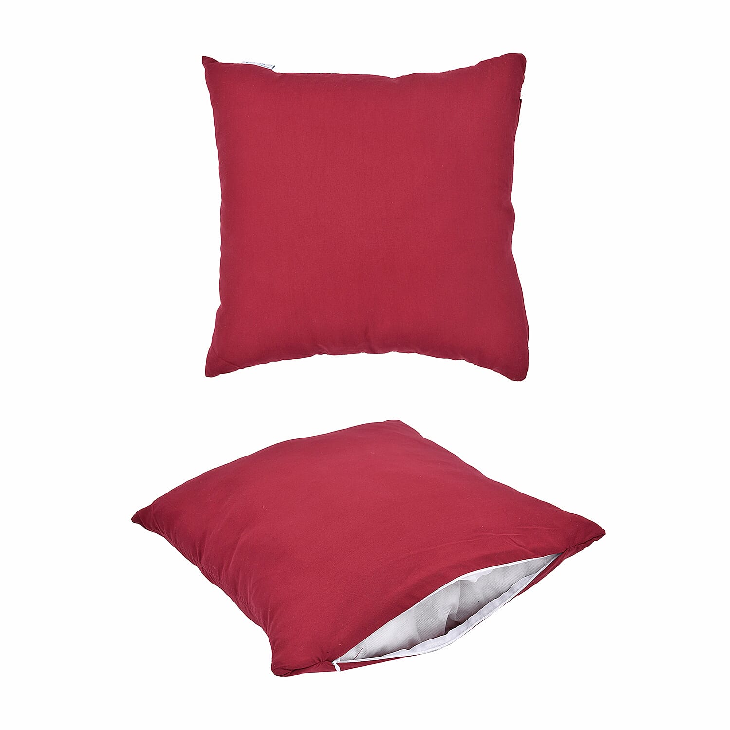 Luxury Vegas Closeout- Deluxe 6 Piece set- Comforter, Fitted Sheet, 2 Pillow Cases, Cushion Cover and Bolster Cushion Cover - - Blue Double