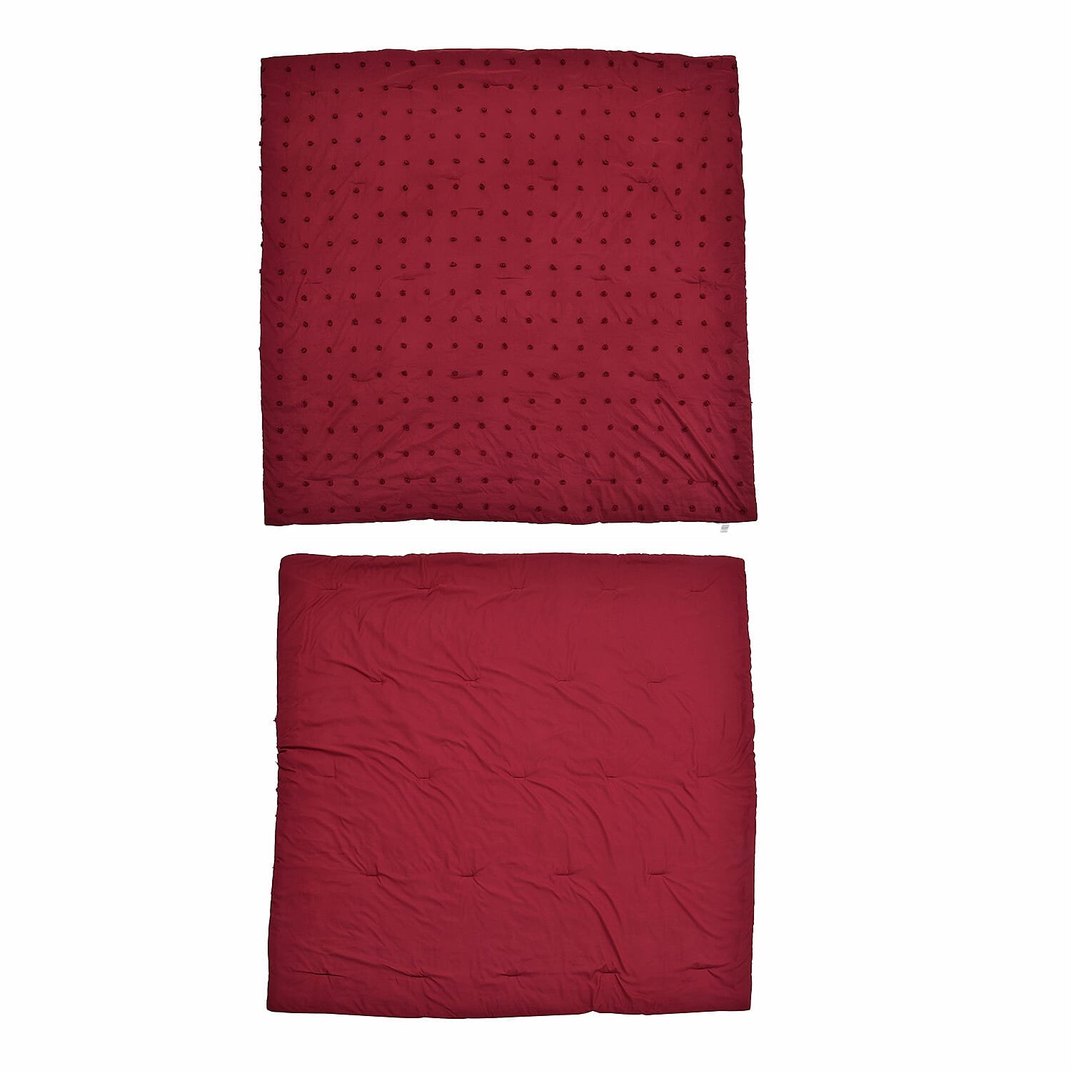 Luxury Vegas Closeout- Deluxe 6 Piece set- Comforter, Fitted Sheet, 2 Pillow Cases, Cushion Cover and Bolster Cushion Cover - - Blue Double