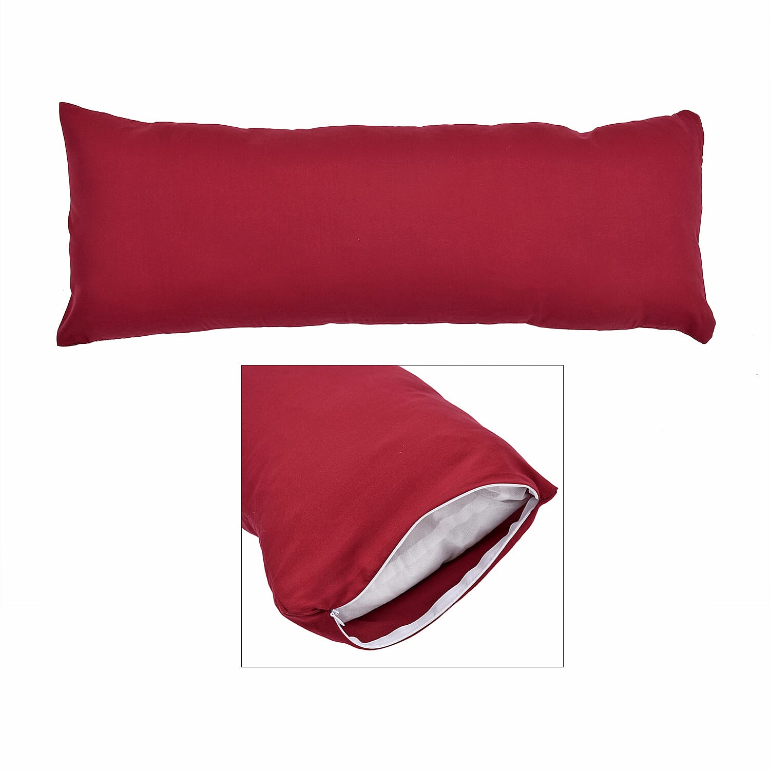 Luxury Vegas Closeout- Deluxe 6 Piece set- Comforter, Fitted Sheet, 2 Pillow Cases, Cushion Cover and Bolster Cushion Cover - - Blue Double