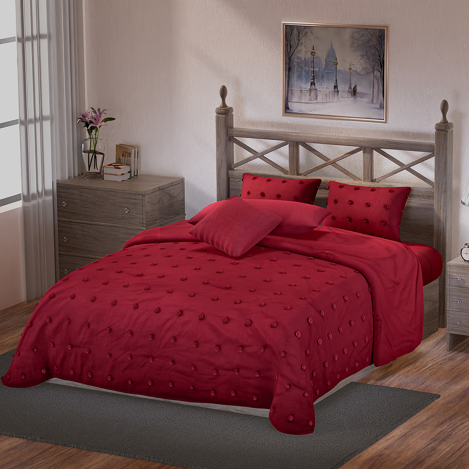Luxury-Deluxe-Piece-set--Comforter,-Fitted-Sheet,-Pillow-Cases,-Cushio