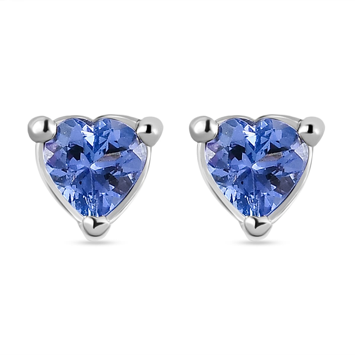 Tanzanite 2025 heart earrings