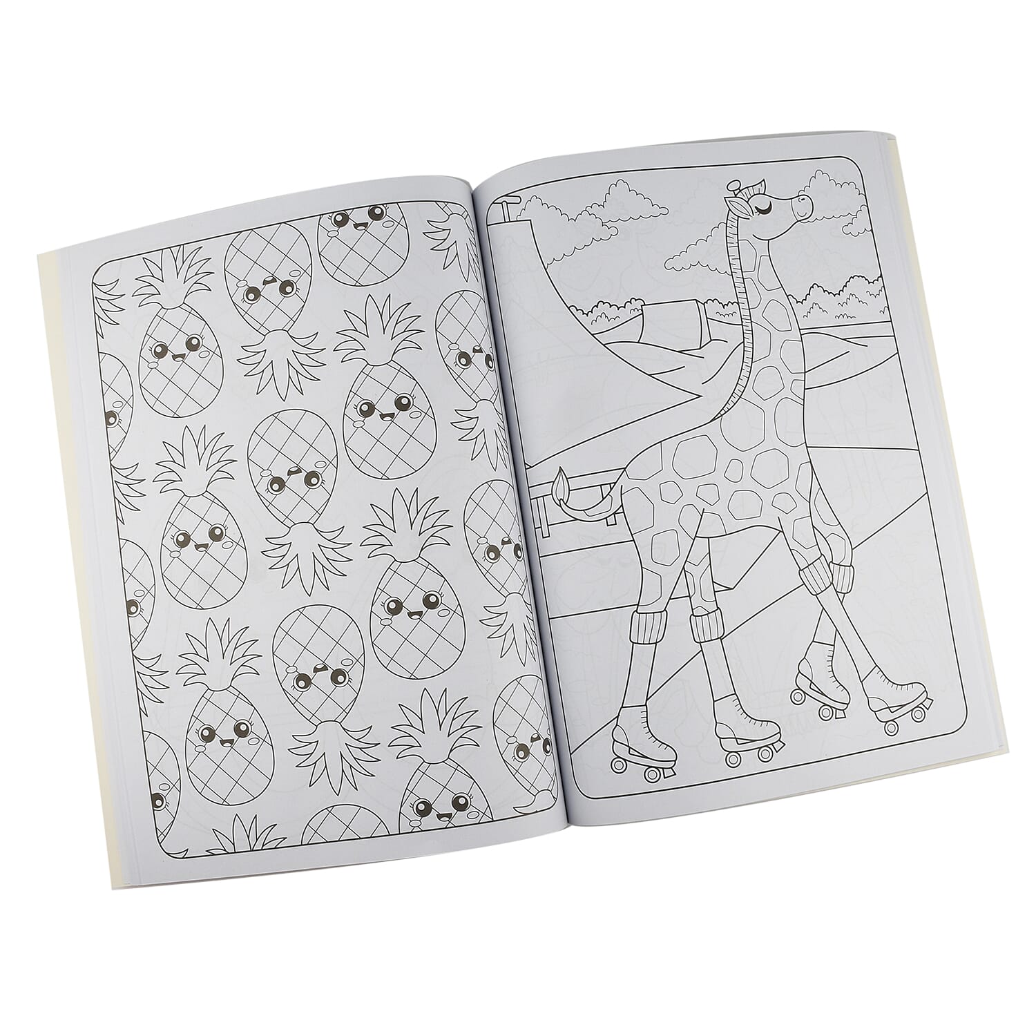 Unicorn & Narwhal Colouring Book with Crayons
