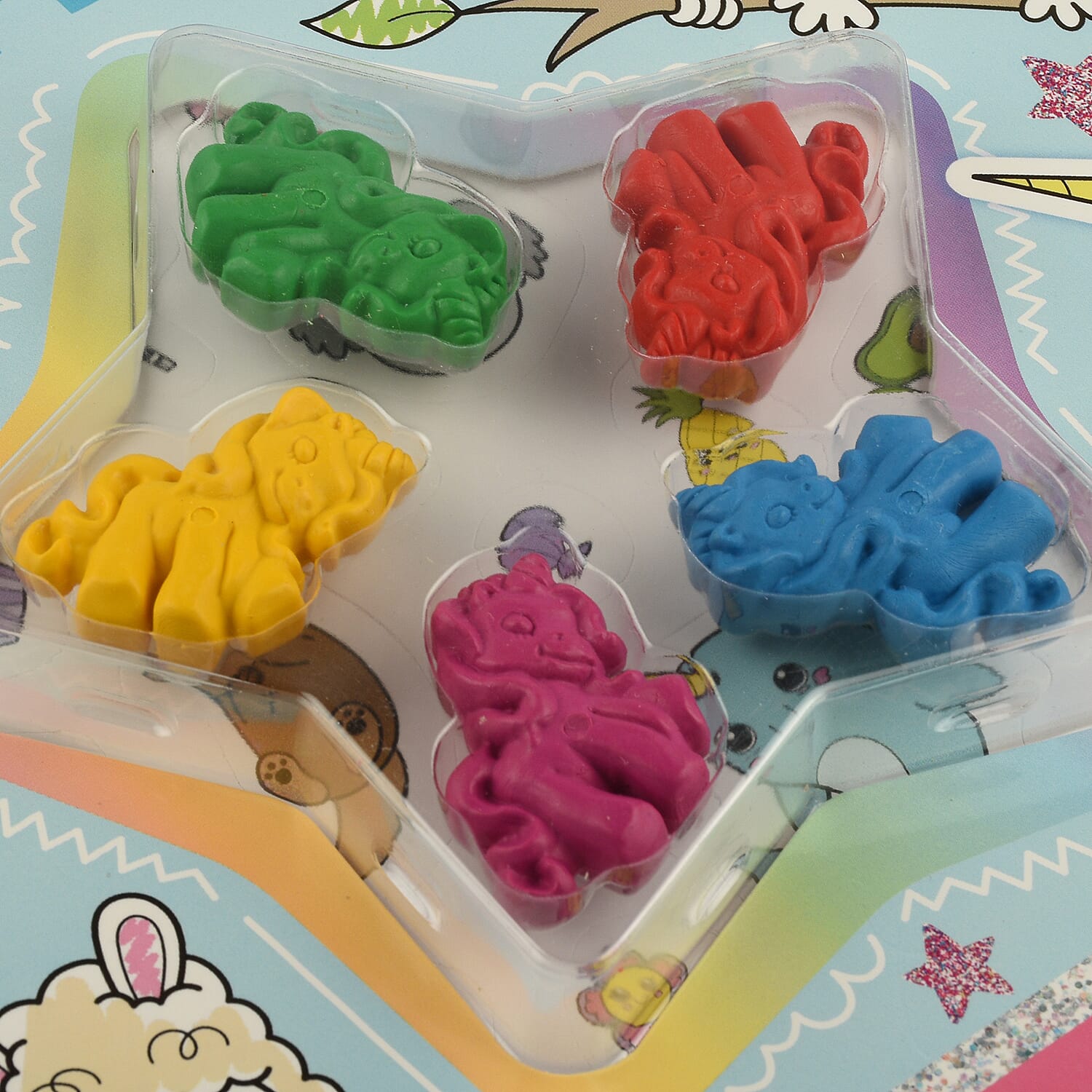 Unicorn & Narwhal Colouring Book with Crayons