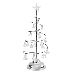 Strings Christmas LED Tree Design Night Lamp (Size 33x13x13cm) (3xAAA Batteries - Not Incl.) - Red