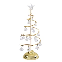 Strings Christmas LED Tree Design Night Lamp (Size 33x13x13cm) (3xAAA Batteries - Not Incl.) - Red