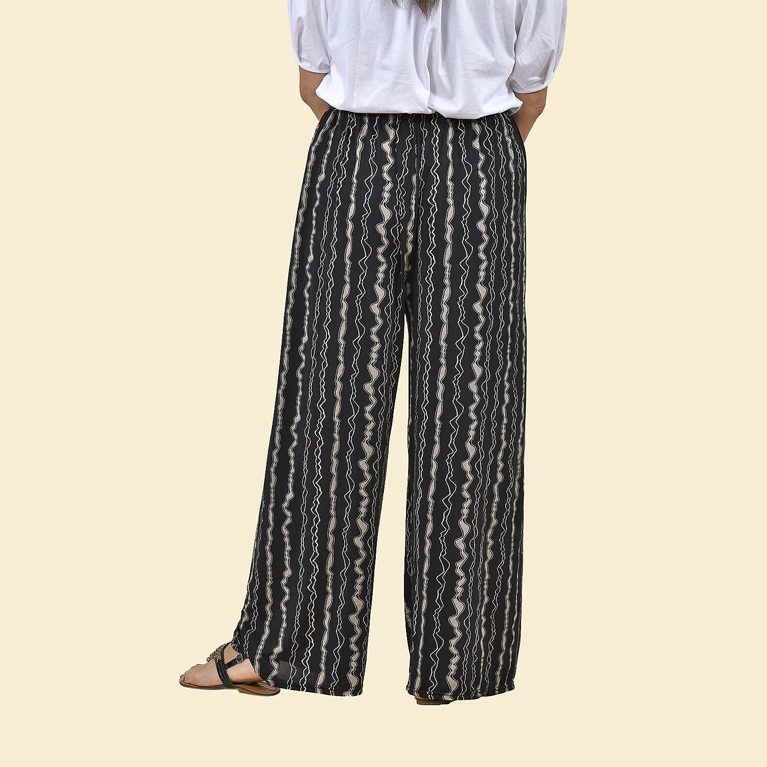 TAMSY Wave Pattern One Size Collection Trousers