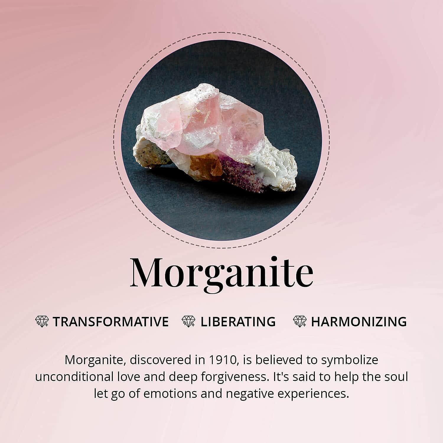 Morganite Cushion 10x10 mm Morganite Cushion 10x10 mm