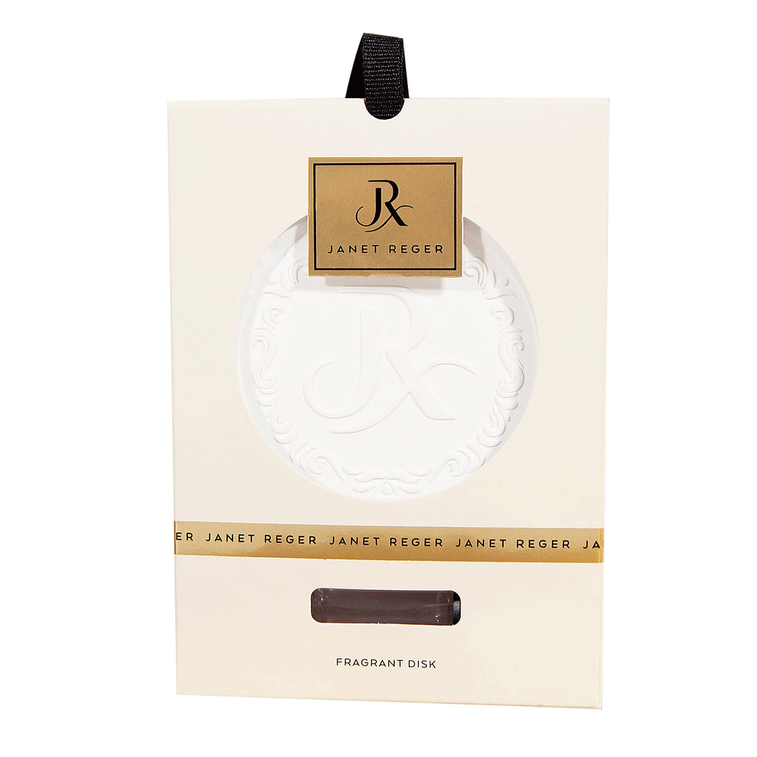 Janet Reger Hanging Fragrance Disc - White