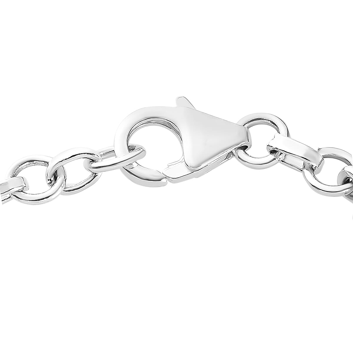 One Time Deal- Ethiopian Welo Opal Bracelet (Size - 7.5 with Extender) in Sterling Silver 2.37 Ct, Silver Wt. 9.25 Gms