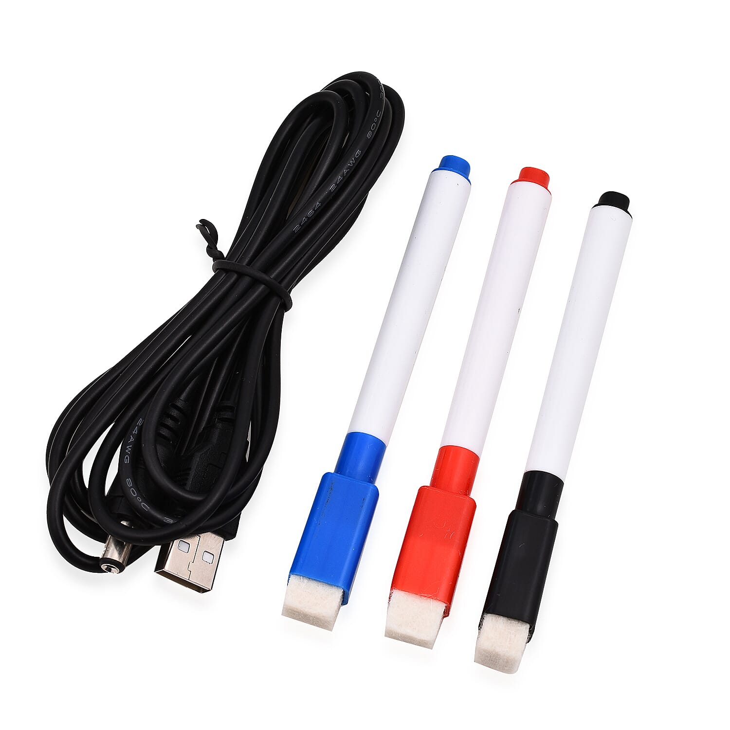 Speech Bubble Display LED Light Box with 3 Pens (Size 30x23x5 Cm)