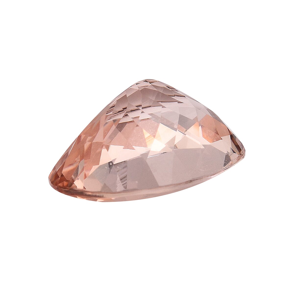 AGI Certified AAAA Morganite Oval 16x12 mm 8.50 Ct.