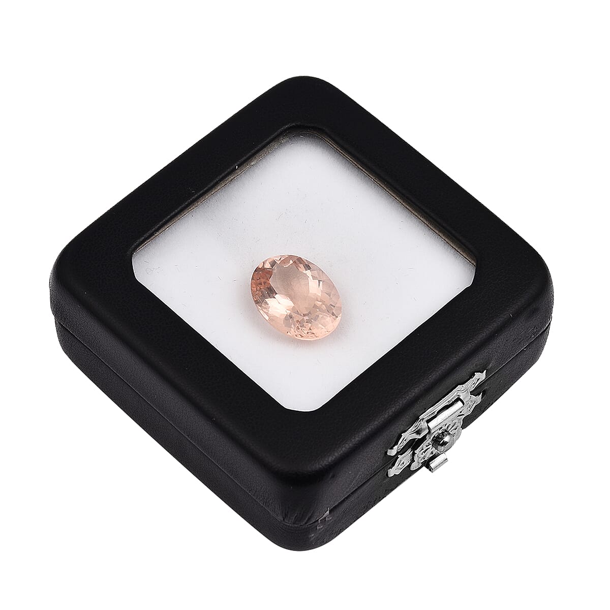 AGI Certified AAAA Morganite Oval 16x12 mm 8.50 Ct.