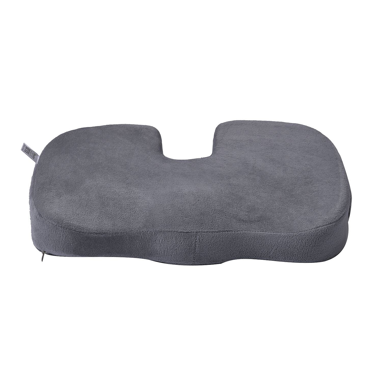 Memory Foam Seat Cushion (Size 44x35x7 cm) - Dark Grey