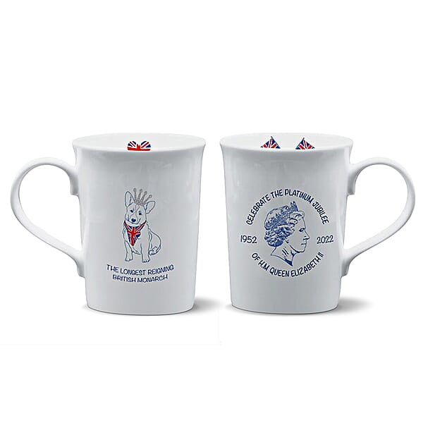 Queens Jubilee Bone China Commemorative Mug 8881572 TJC