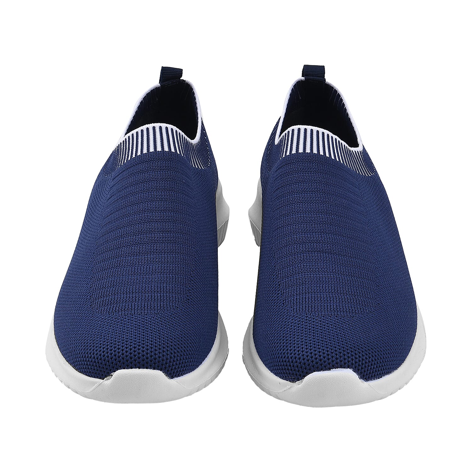 Close Out Comfy Knitted Trainers (Size 3) - Black