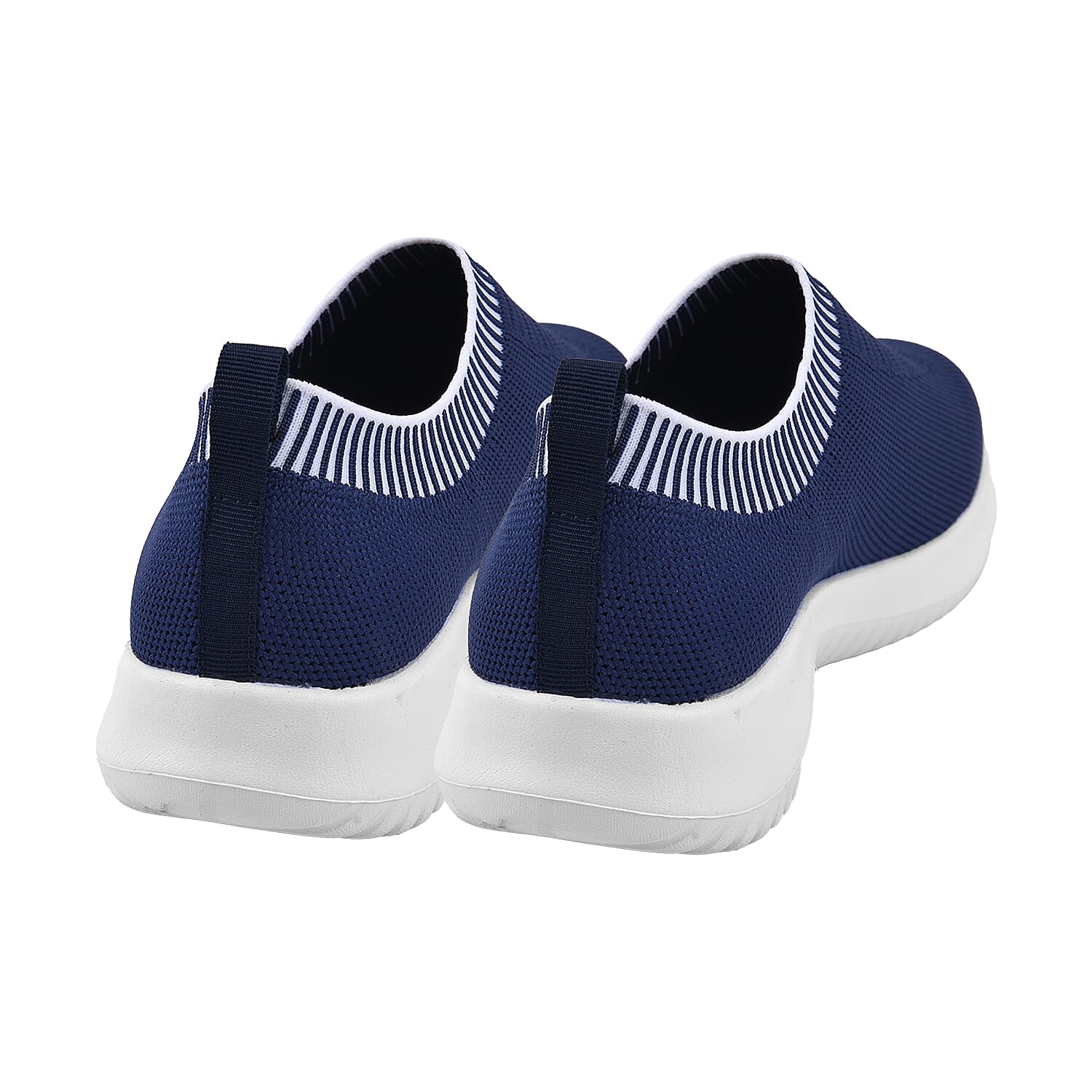 Close Out Comfy Knitted Trainers (Size 3) - Black