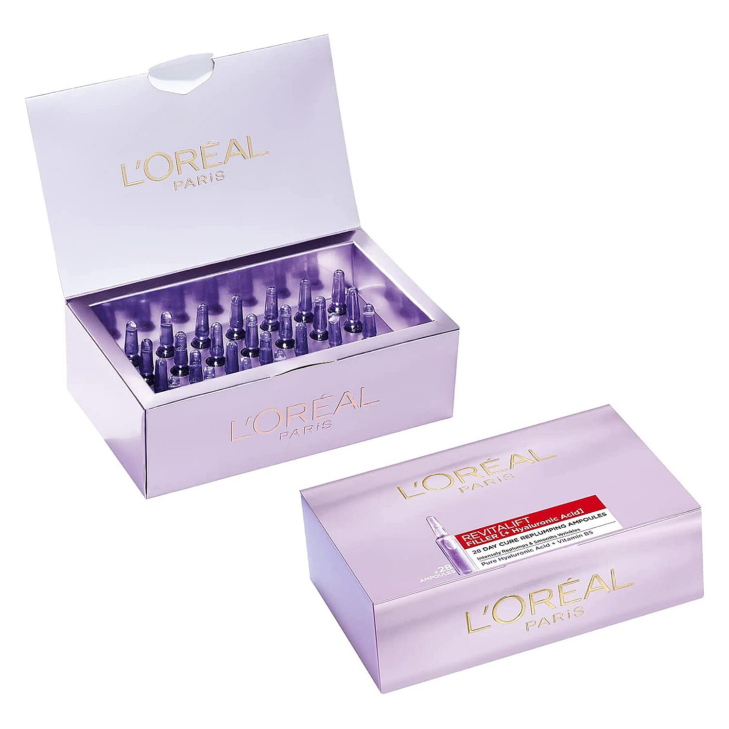 LOreal- Revitalift Filler Hyaluronic Acid Replumping Ampoules (28 days x 1.3ml)