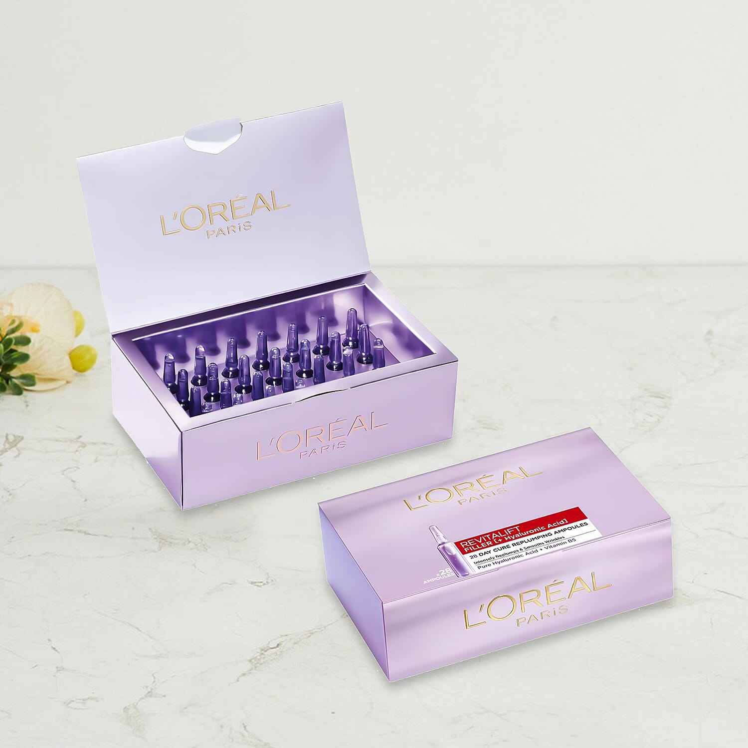 LOreal- Revitalift Filler Hyaluronic Acid Replumping Ampoules (28 days x 1.3ml)