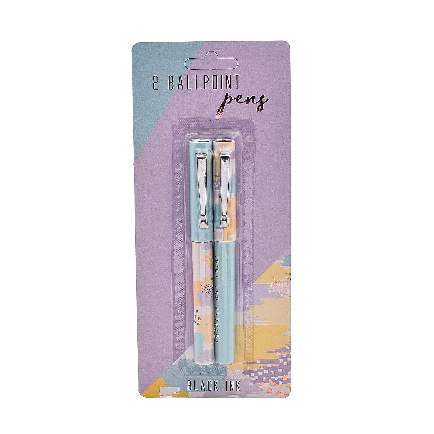 Back to School - Pack of 5 Stationery Item (Inclu. 3 Pack Bobble Pens, Mini Clipboard & Pad, 2 Ballpoint Pens, 8 Gem Topped Pencils and Desktop Slogan Calendar)