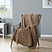 TJC Striking Leopard Pattern Single Layer Flannel Blanket (Size 200x150 Cm) - Brown