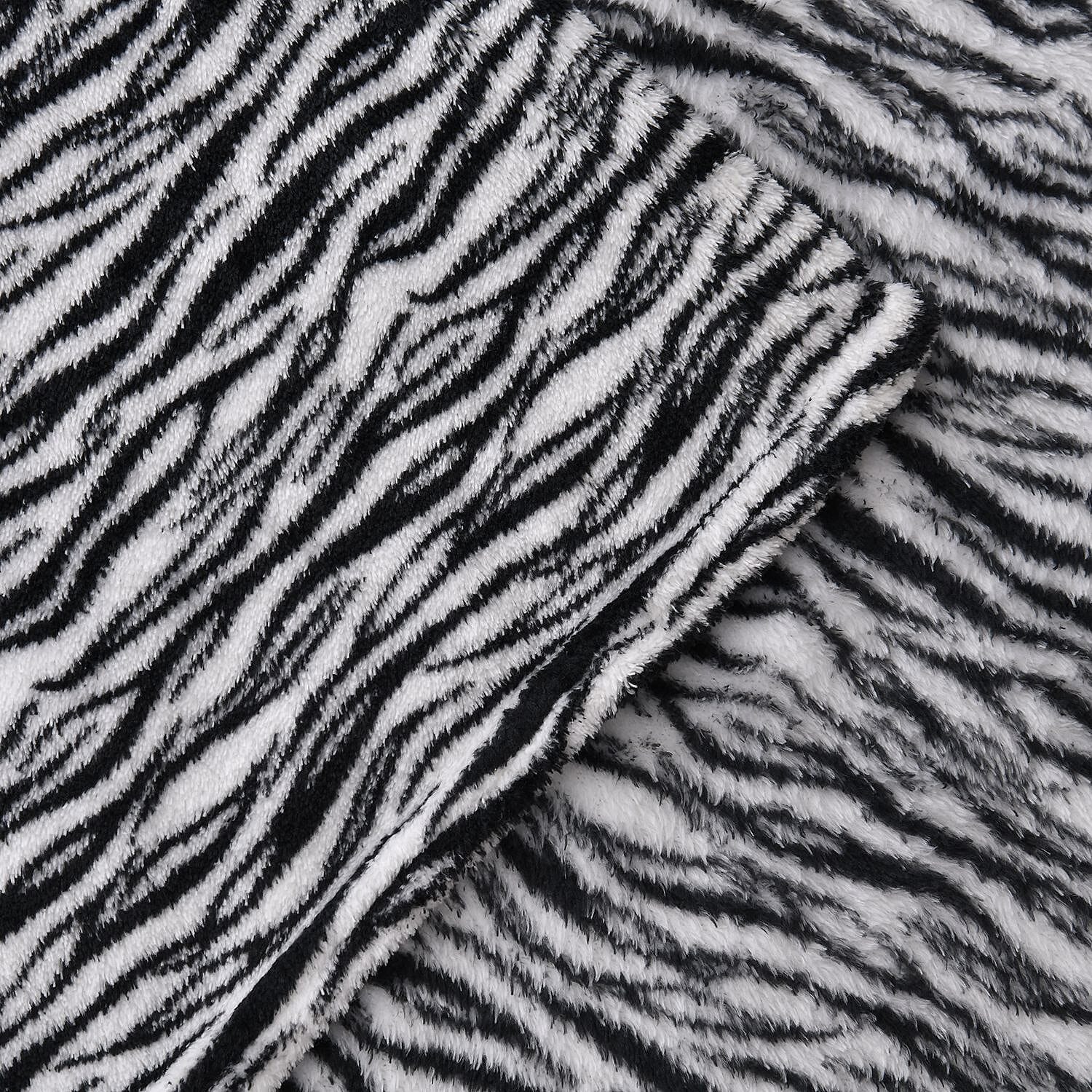 Tjc Polyester Stripe Blanket - Red & Red