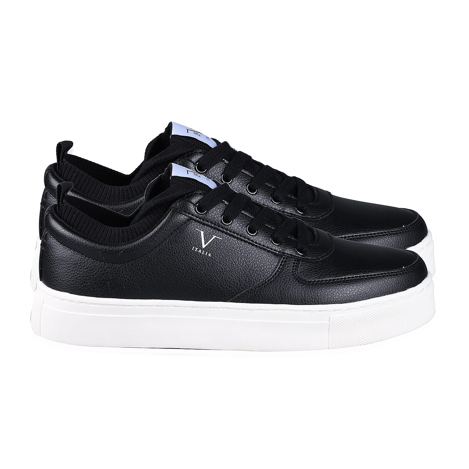 19V69 Italia Mens Sneaker (Size 7) - Black
