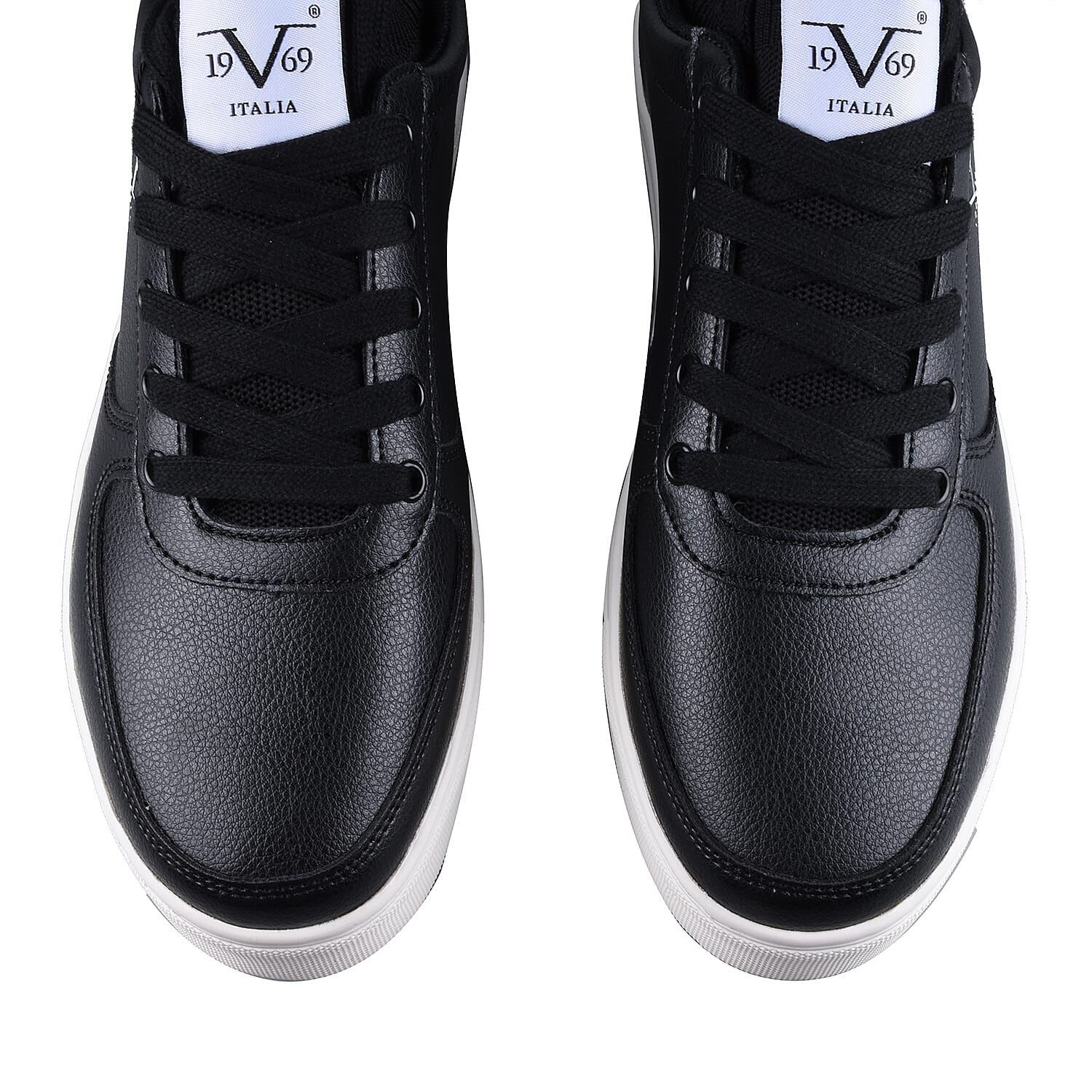 19V69 Italia Mens Sneaker (Size 7) - Black