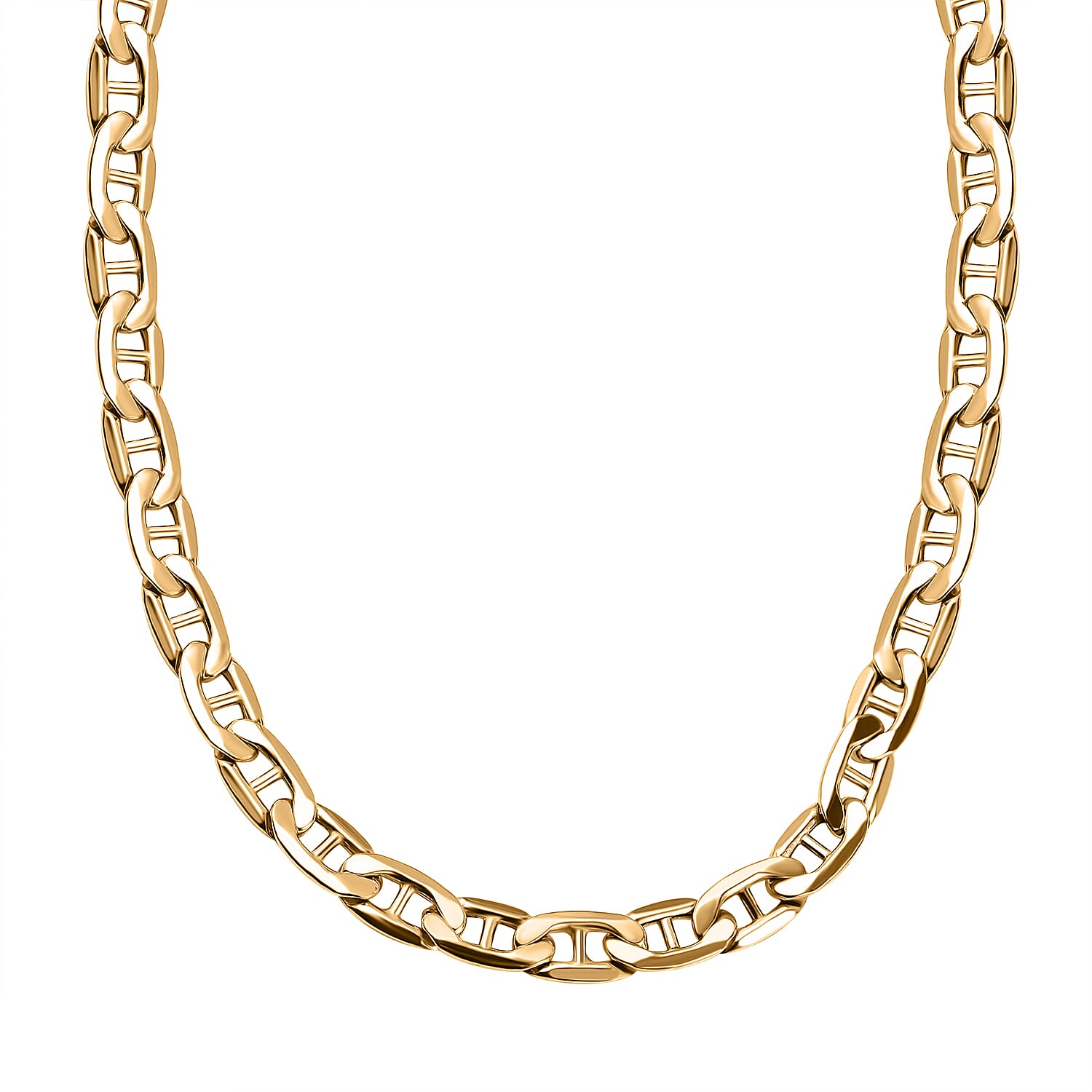 9K Yellow Gold Rambo Necklace (Size - 20), Gold Wt. 11.50 Gms