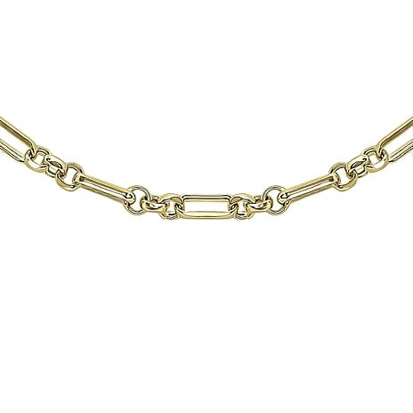 9K Yellow Gold  Necklace,  Gold Wt. 4.7 Gms