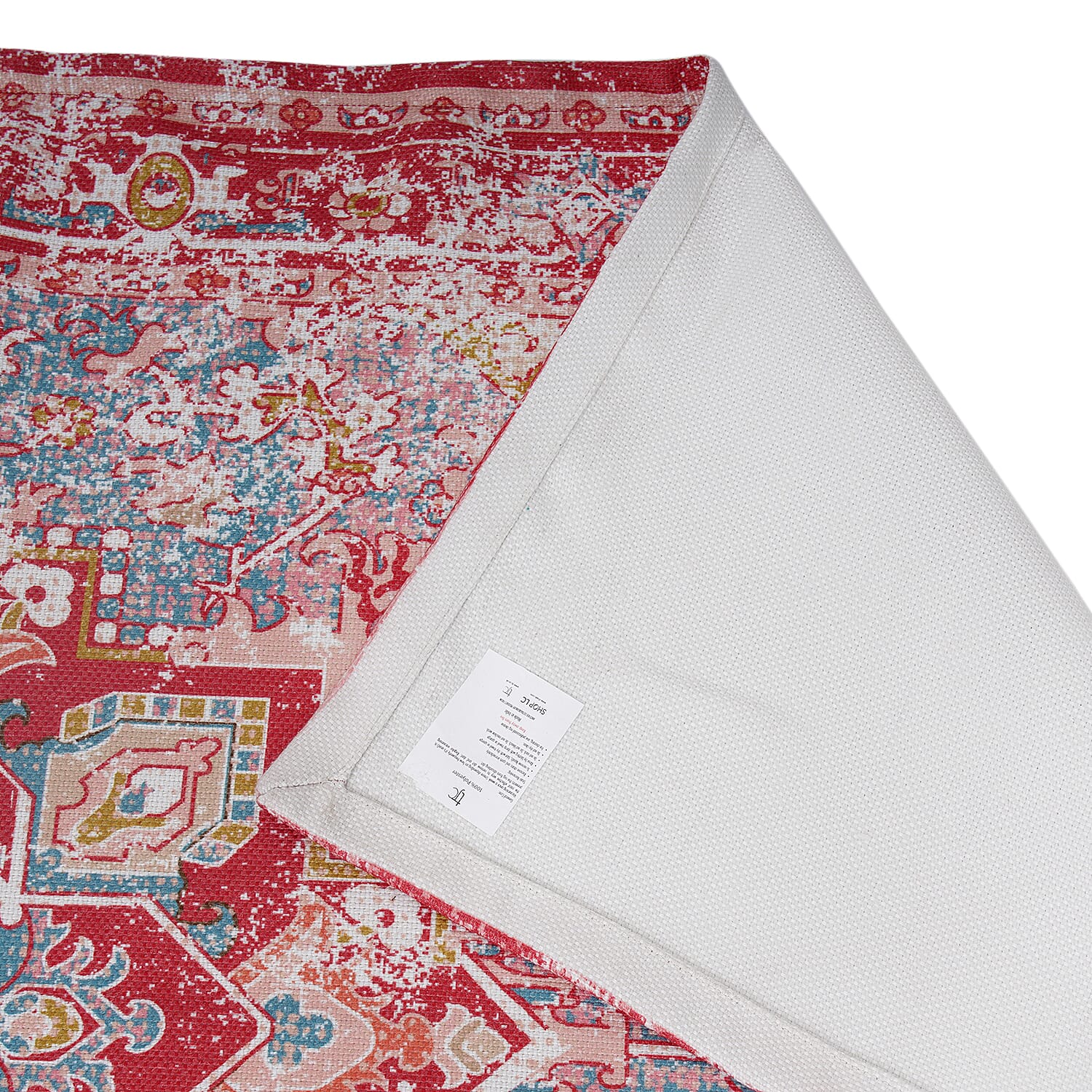 DOD - PET Outdoor Digital Printed Rug - Red