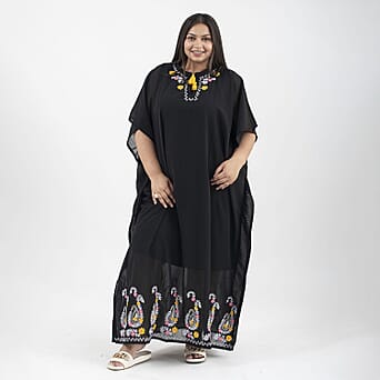 https://tjcuk.sirv.com/Products/88/9/8894565/Tamsy-Floral-Embroidery-Kaftan-(Size-One-Size)-Black_8894565.jpg?w=342&h=342